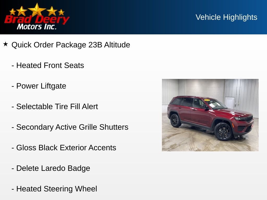 2024 Jeep Grand Cherokee Altitude