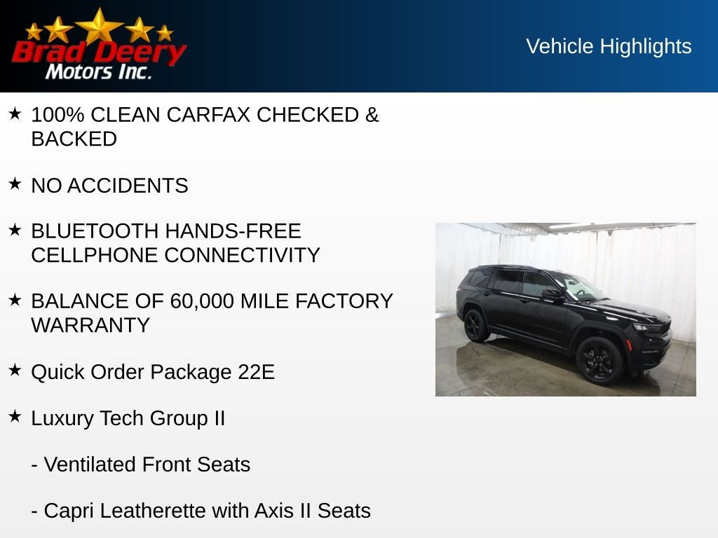 2025 Jeep Grand Cherokee L Limited
