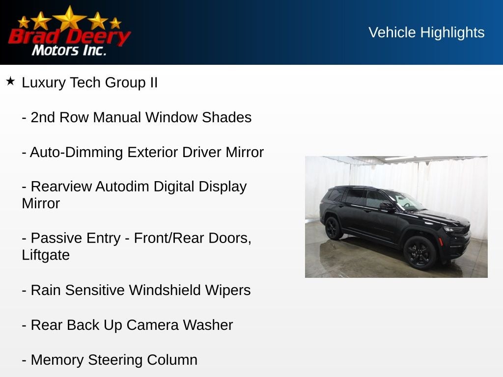 2025 Jeep Grand Cherokee L Limited