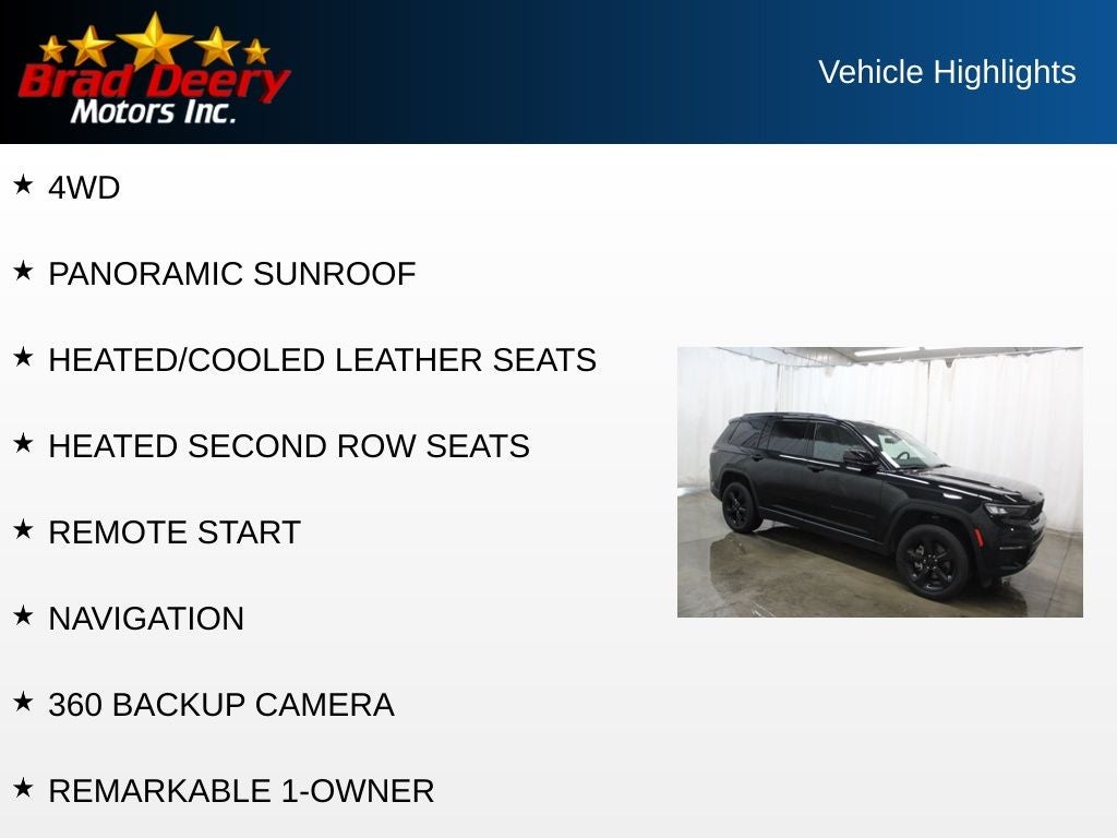2025 Jeep Grand Cherokee L Limited