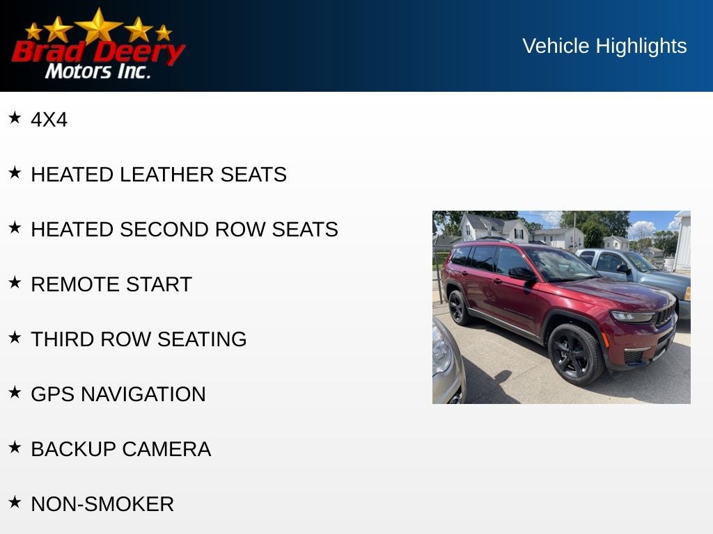 2025 Jeep Grand Cherokee L Limited