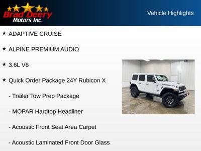 2026 Jeep Wrangler Rubicon X