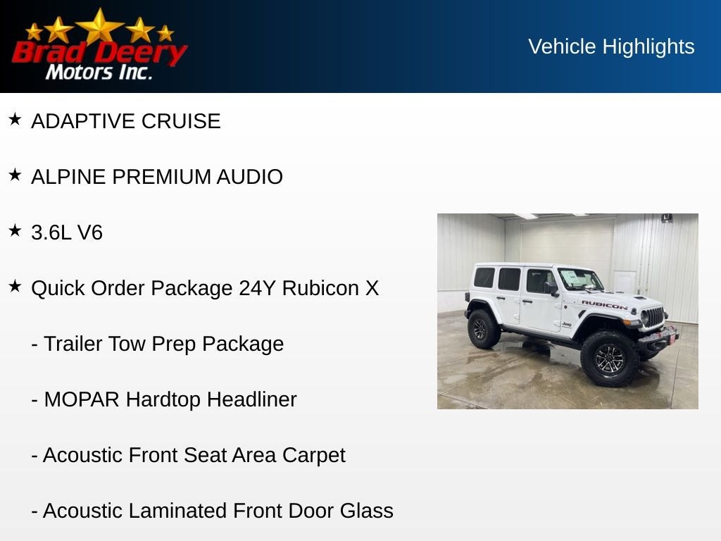 2026 Jeep Wrangler Rubicon X