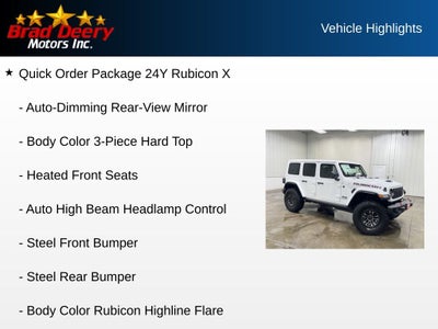 2026 Jeep Wrangler Rubicon X