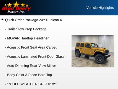2026 Jeep Wrangler Rubicon X