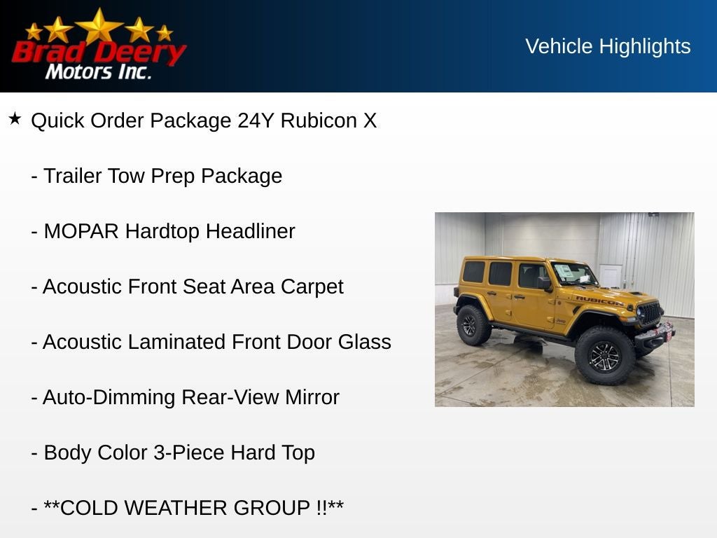 2026 Jeep Wrangler Rubicon X