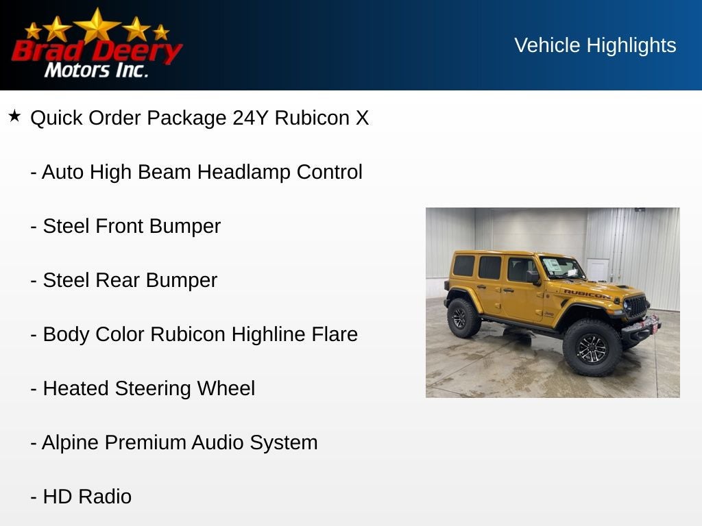 2026 Jeep Wrangler Rubicon X