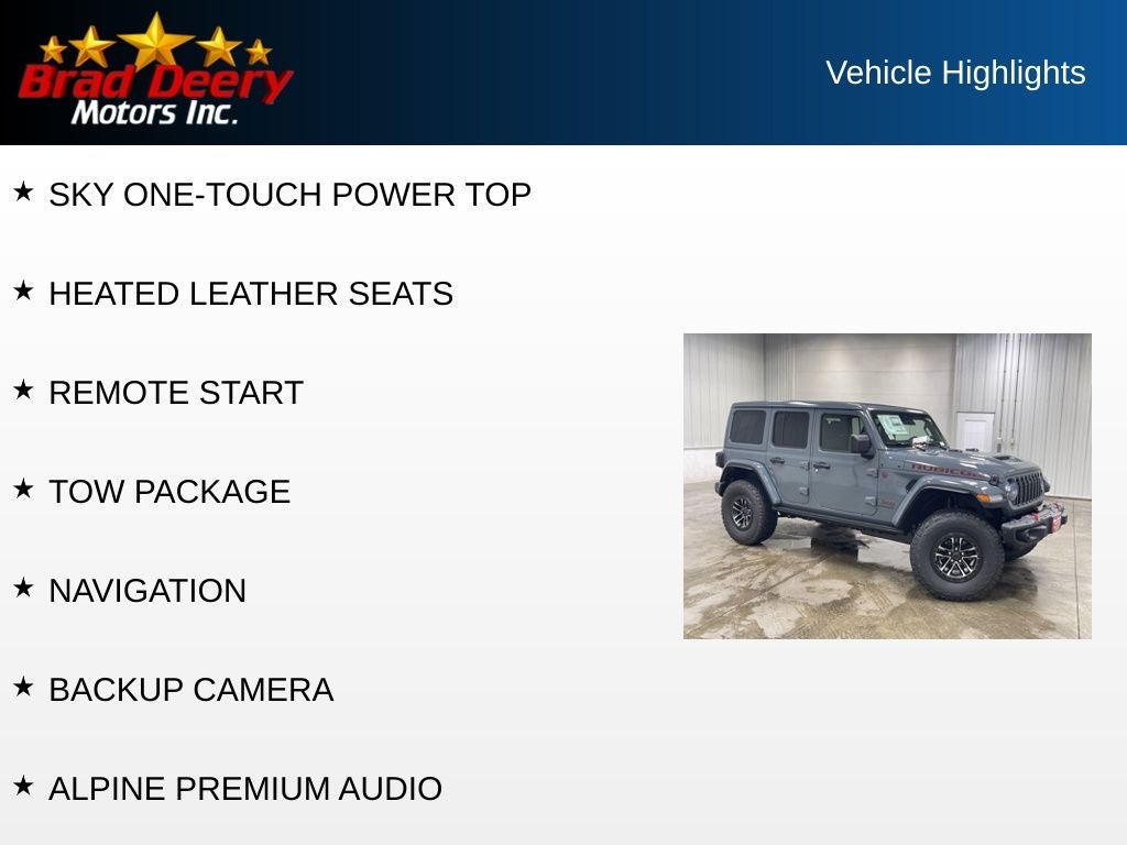 2026 Jeep Wrangler Rubicon X