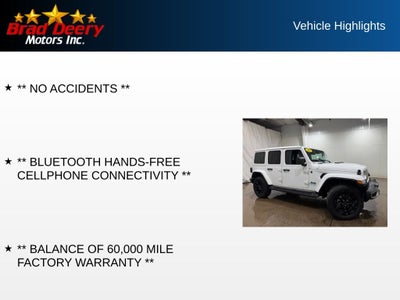 2025 Jeep Wrangler 4xe Sahara