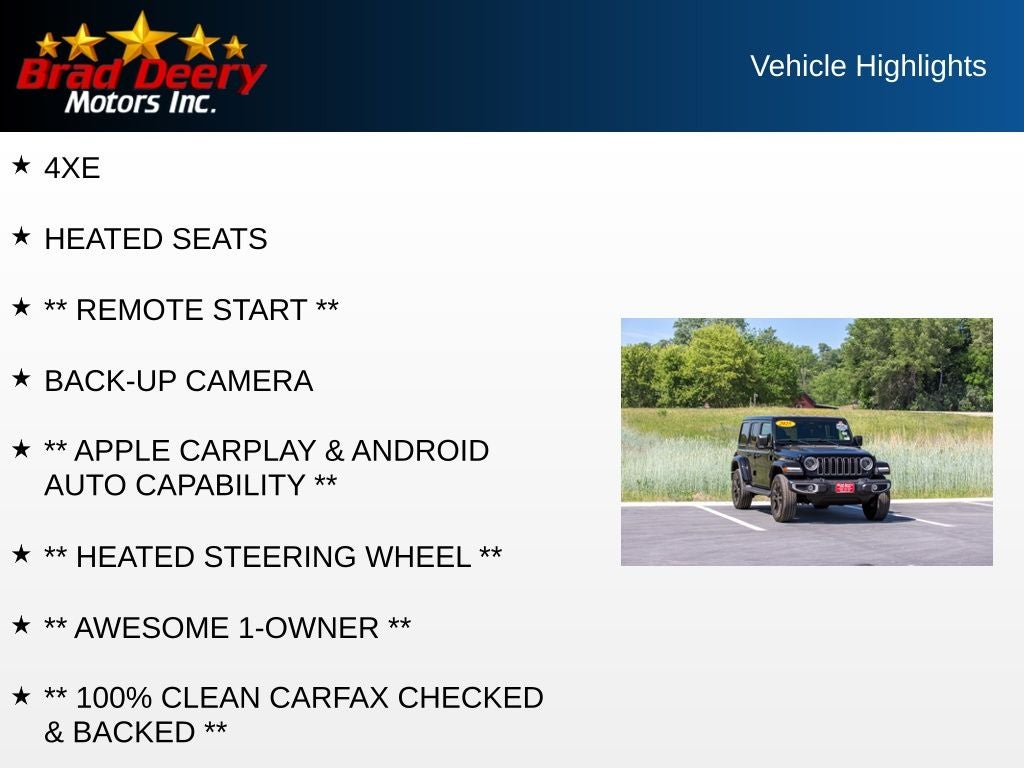 2025 Jeep Wrangler Sahara 4xe