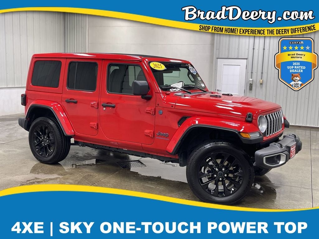 2025 Jeep Wrangler 4xe Sahara