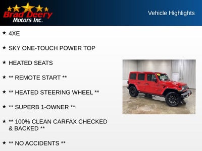 2025 Jeep Wrangler 4xe Sahara