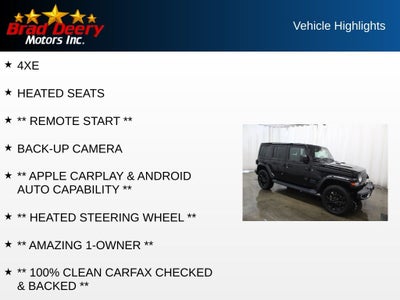 2025 Jeep Wrangler 4xe Sahara 4x4