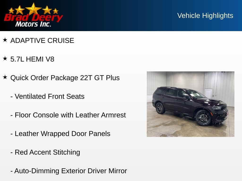 2026 Dodge Durango GT Plus HEMI V8