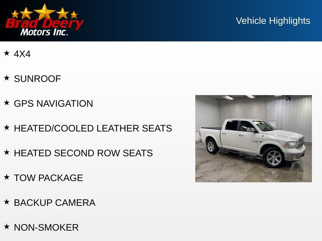 2017 RAM 1500 Laramie