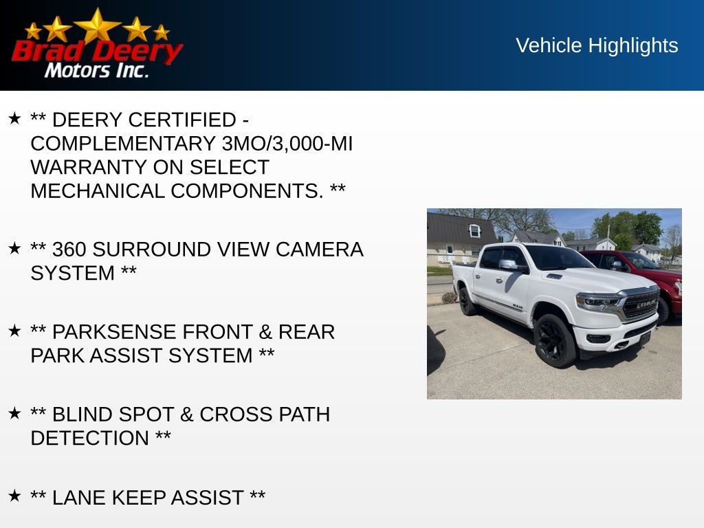 2020 RAM 1500 Limited Crew Cab 4X4