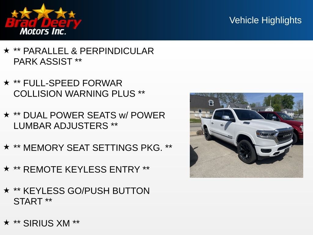 2020 RAM 1500 Limited Crew Cab 4X4