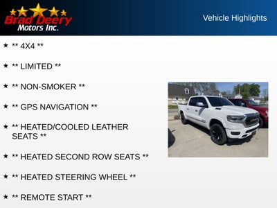 2020 RAM 1500 Limited Crew Cab 4X4