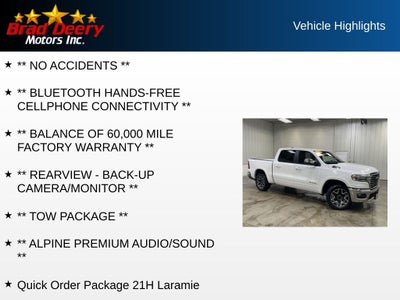 2025 RAM 1500 Laramie Crew Cab 4X4