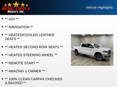 2025 RAM 1500 Laramie Crew Cab 4X4