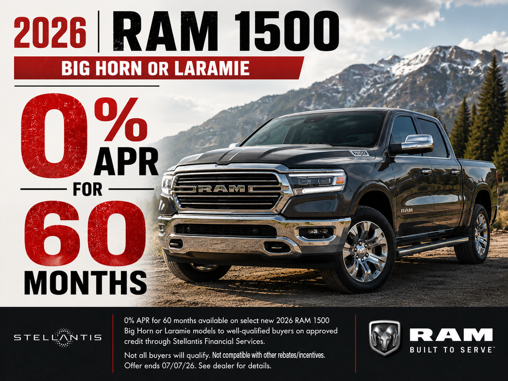 2026 RAM 1500 Laramie