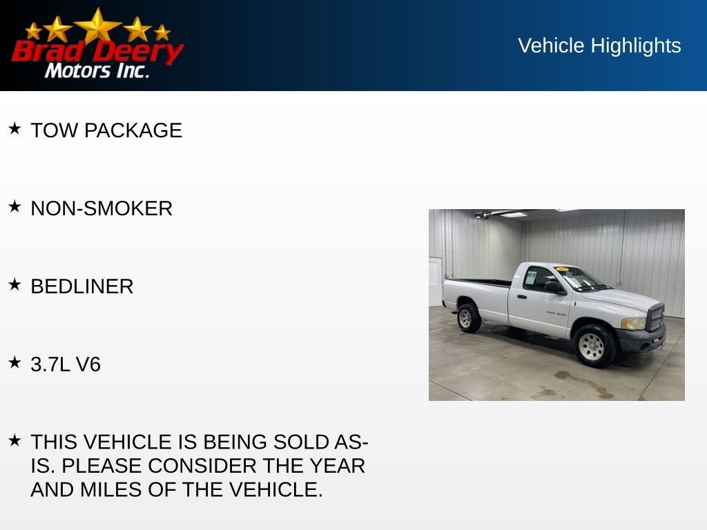 2003 Dodge Ram 1500 ST