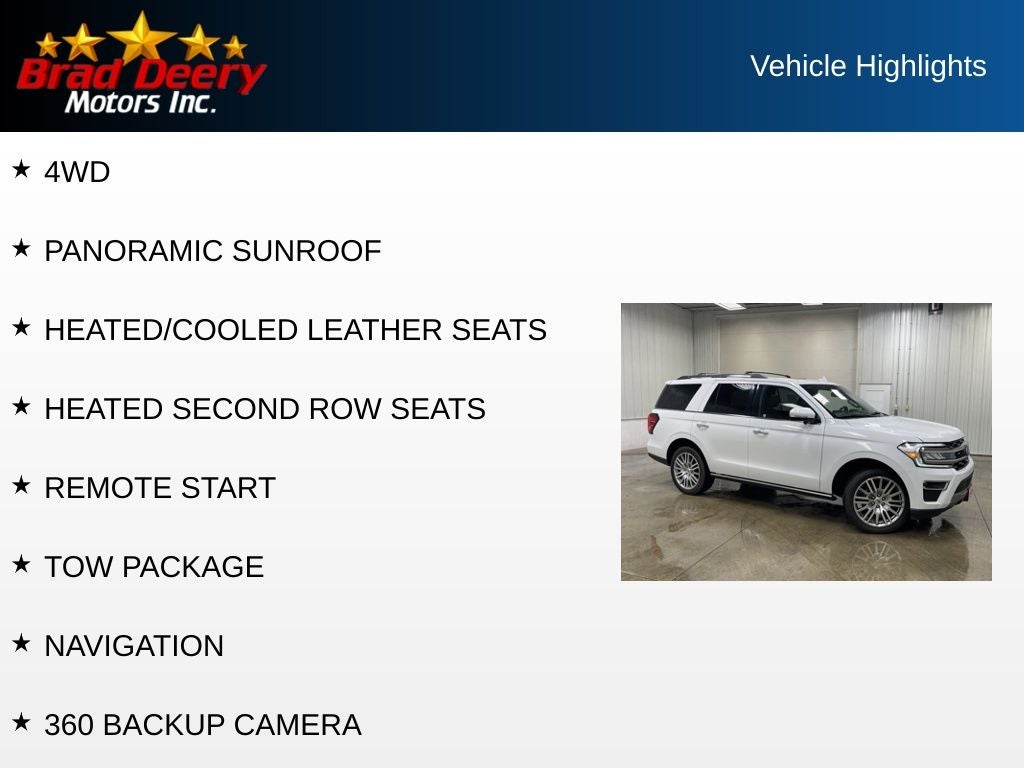 2023 Ford Expedition Limited 4X4