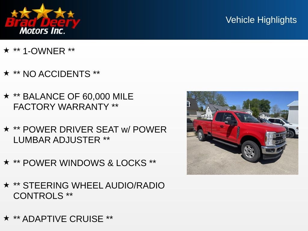 2025 Ford Super Duty F-350 SRW XLT SuperCab 4X4