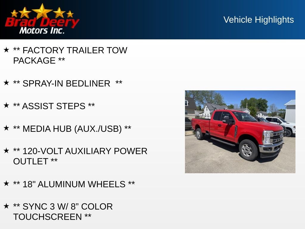 2025 Ford Super Duty F-350 SRW XLT SuperCab 4X4