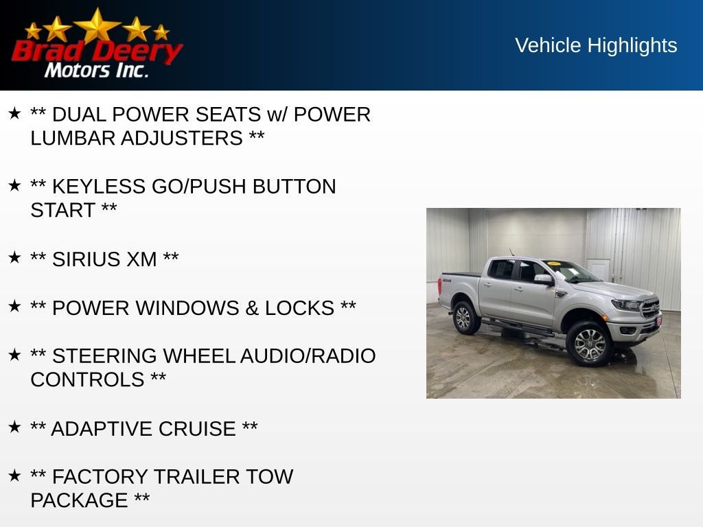 2019 Ford Ranger Lariat