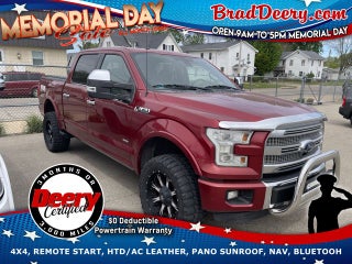 2015 Ford F-150 Platinum Crew Cab 4X4