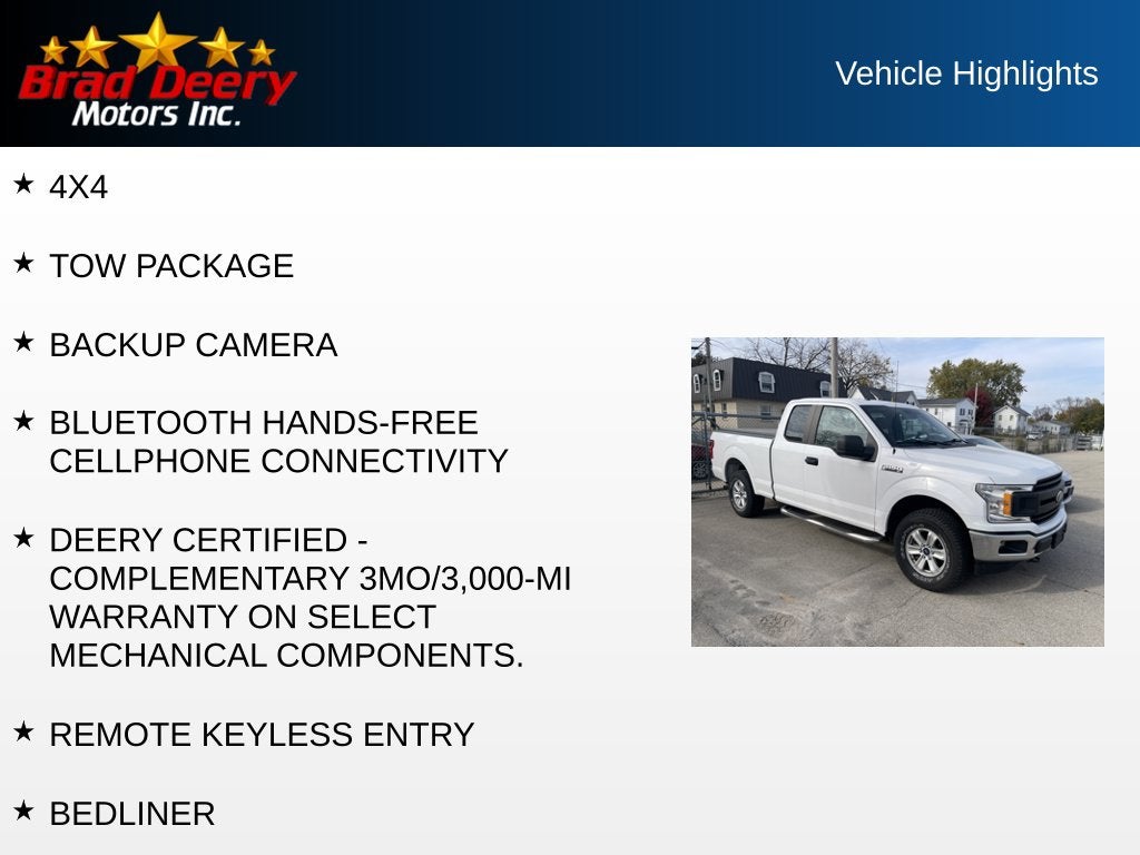 2018 Ford F-150 XL