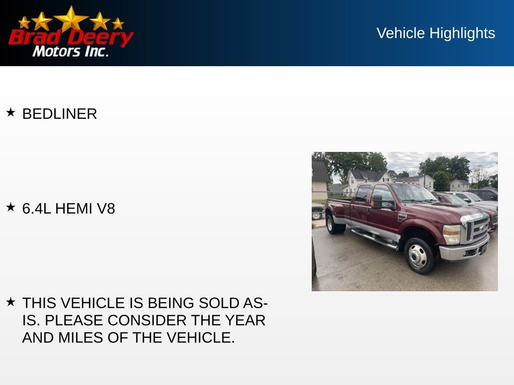 2008 Ford F-350SD DRW