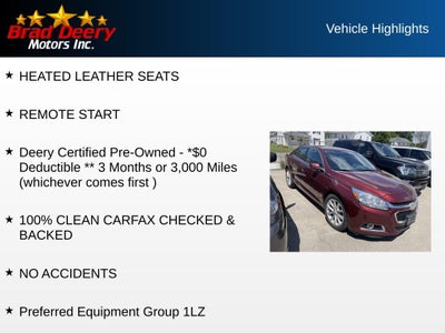 2015 Chevrolet Malibu LTZ