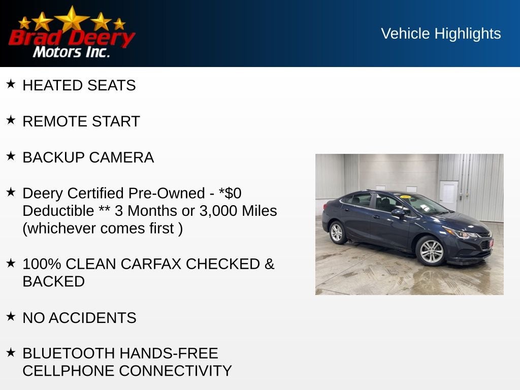 2016 Chevrolet Cruze LT