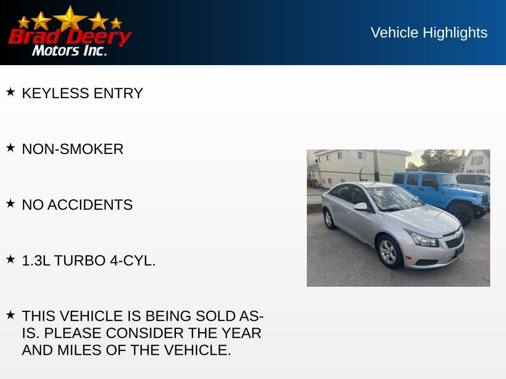 2011 Chevrolet Cruze LT