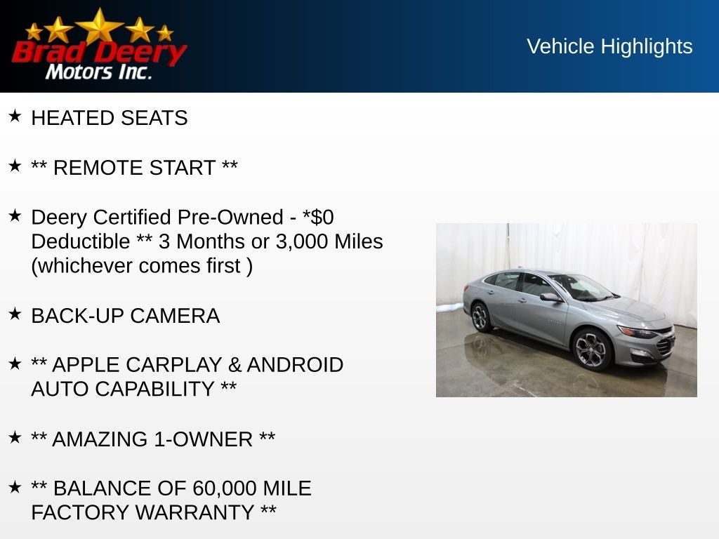 2024 Chevrolet Malibu LT