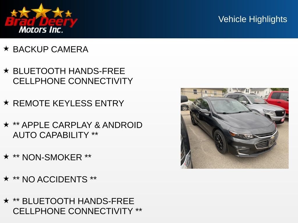 2017 Chevrolet Malibu LT