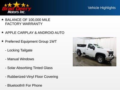 2022 Chevrolet Silverado 2500HD Work Truck