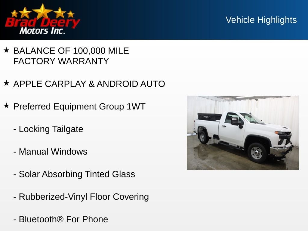 2022 Chevrolet Silverado 2500HD Work Truck
