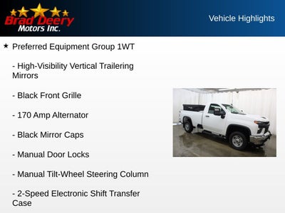 2022 Chevrolet Silverado 2500HD Work Truck