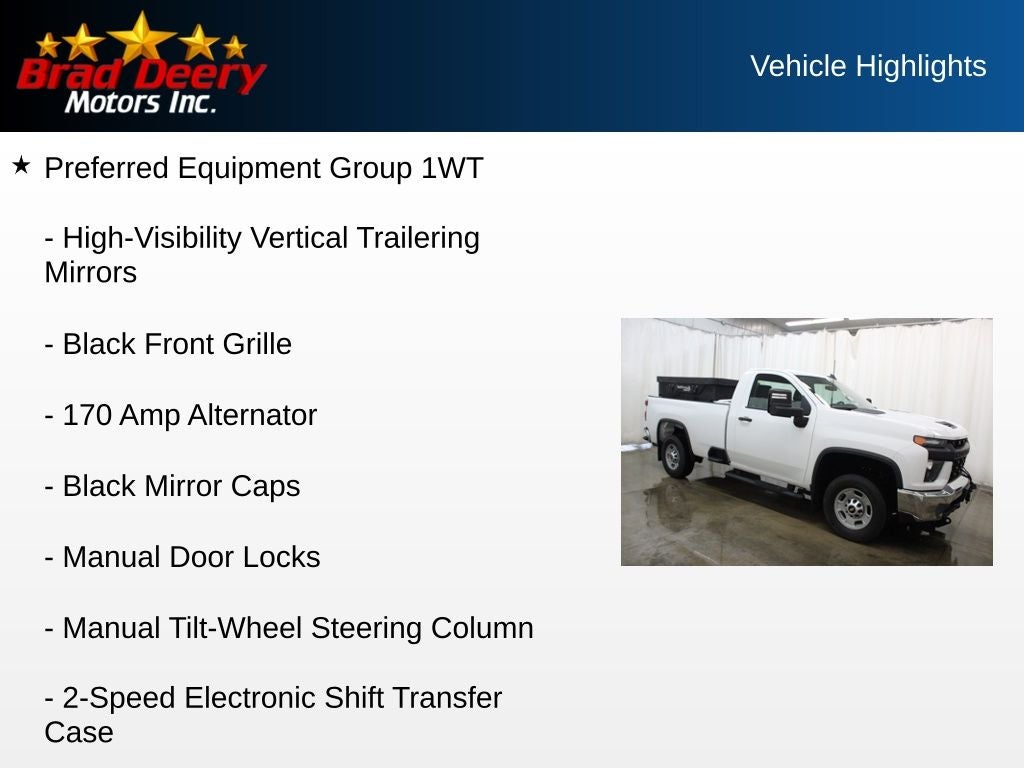 2022 Chevrolet Silverado 2500HD Work Truck