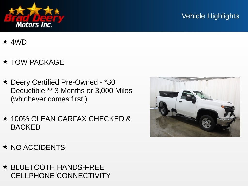 2022 Chevrolet Silverado 2500HD Work Truck