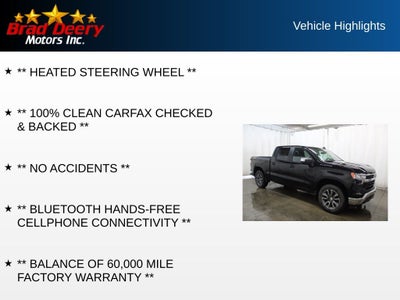 2024 Chevrolet Silverado 1500 LT Crew Cab 4X4