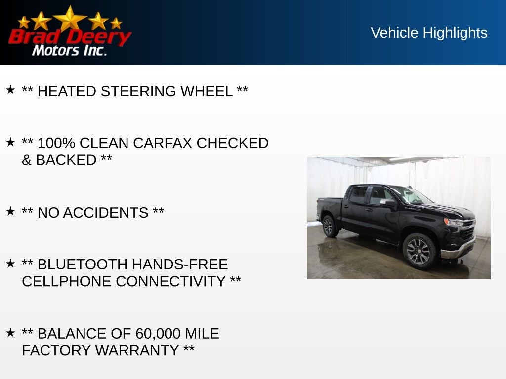 2024 Chevrolet Silverado 1500 LT Crew Cab 4X4