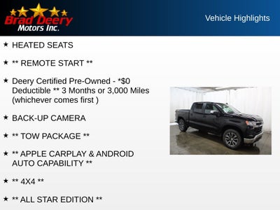 2024 Chevrolet Silverado 1500 LT Crew Cab 4X4
