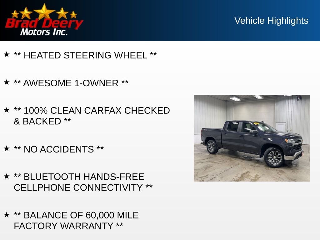 2022 Chevrolet Silverado 1500 LT Crew Cab 4X4