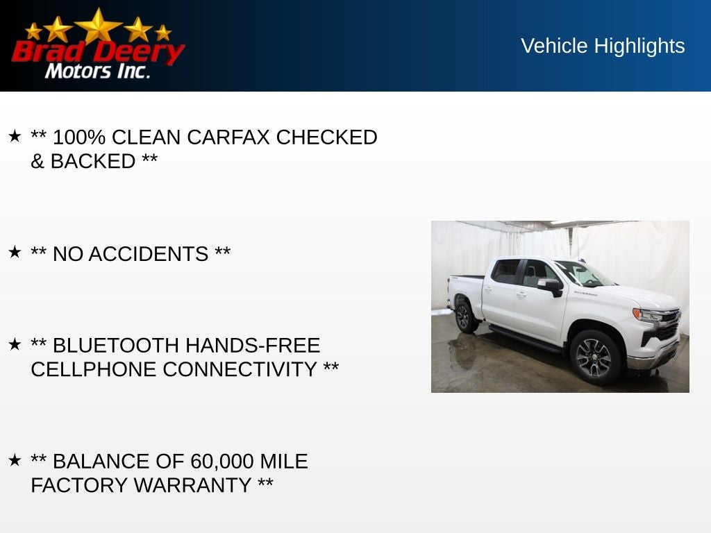 2024 Chevrolet Silverado 1500 LT Crew Cab 4X4