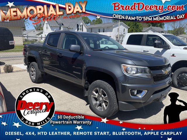 2017 Chevrolet Colorado Z71 Crew Cab 4X4 Diesel