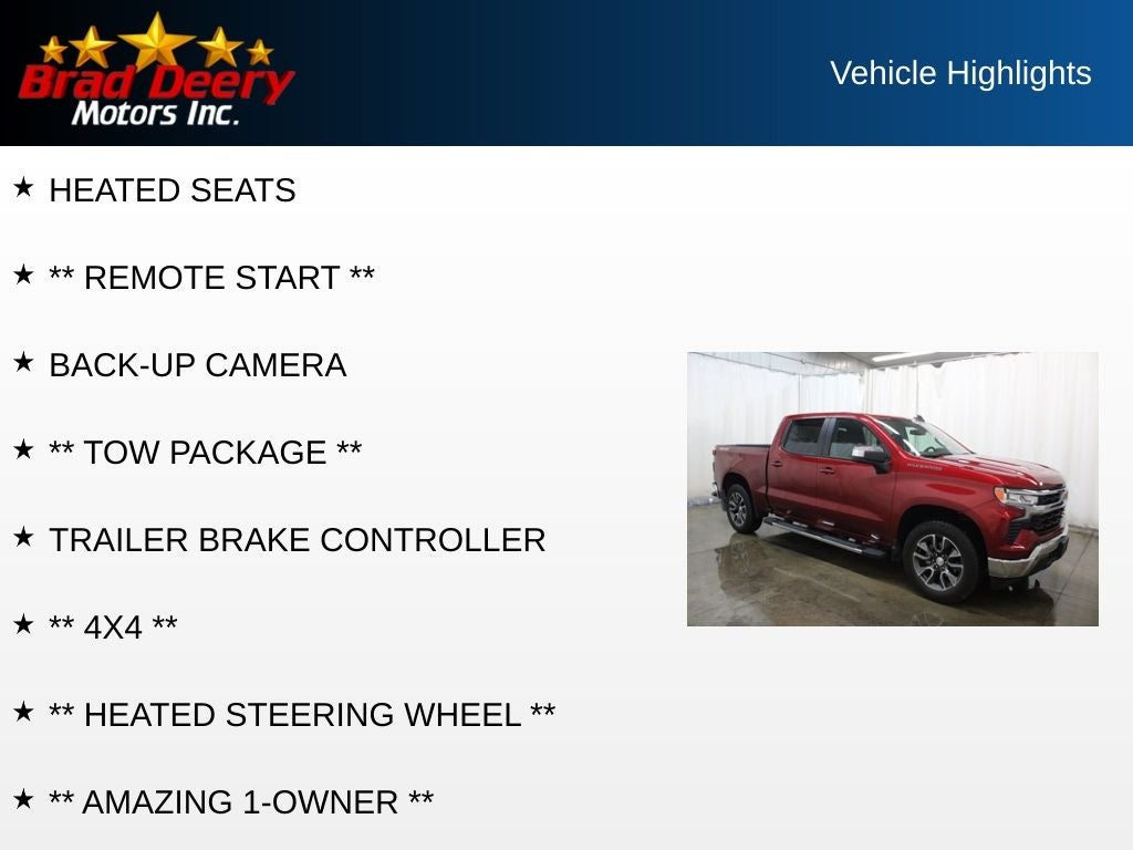 2024 Chevrolet Silverado 1500 LT Crew Cab 4X4 Diesel